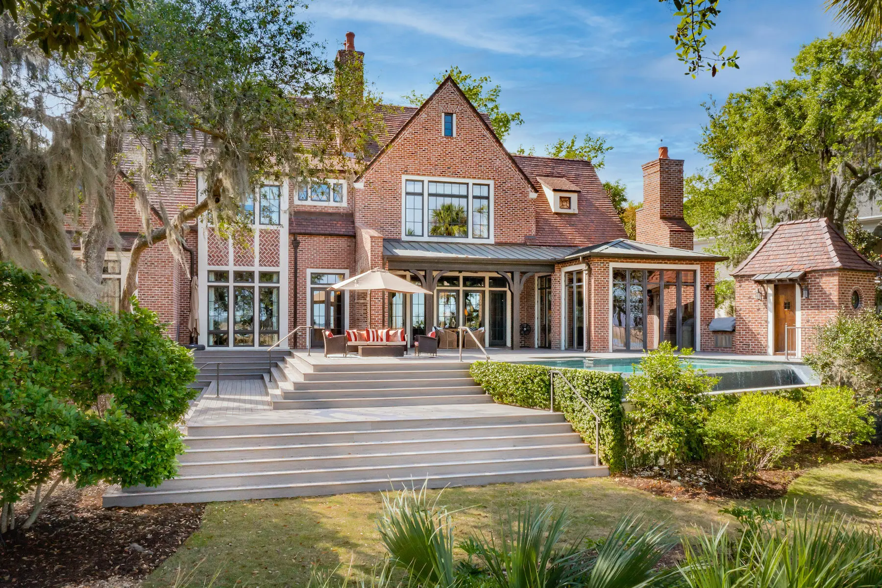 Rear of a Hilton Head Island home