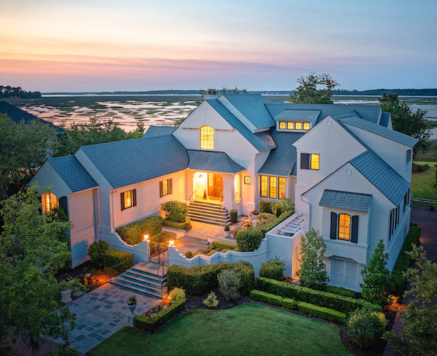 Exterior shot of a home in Hilton Head